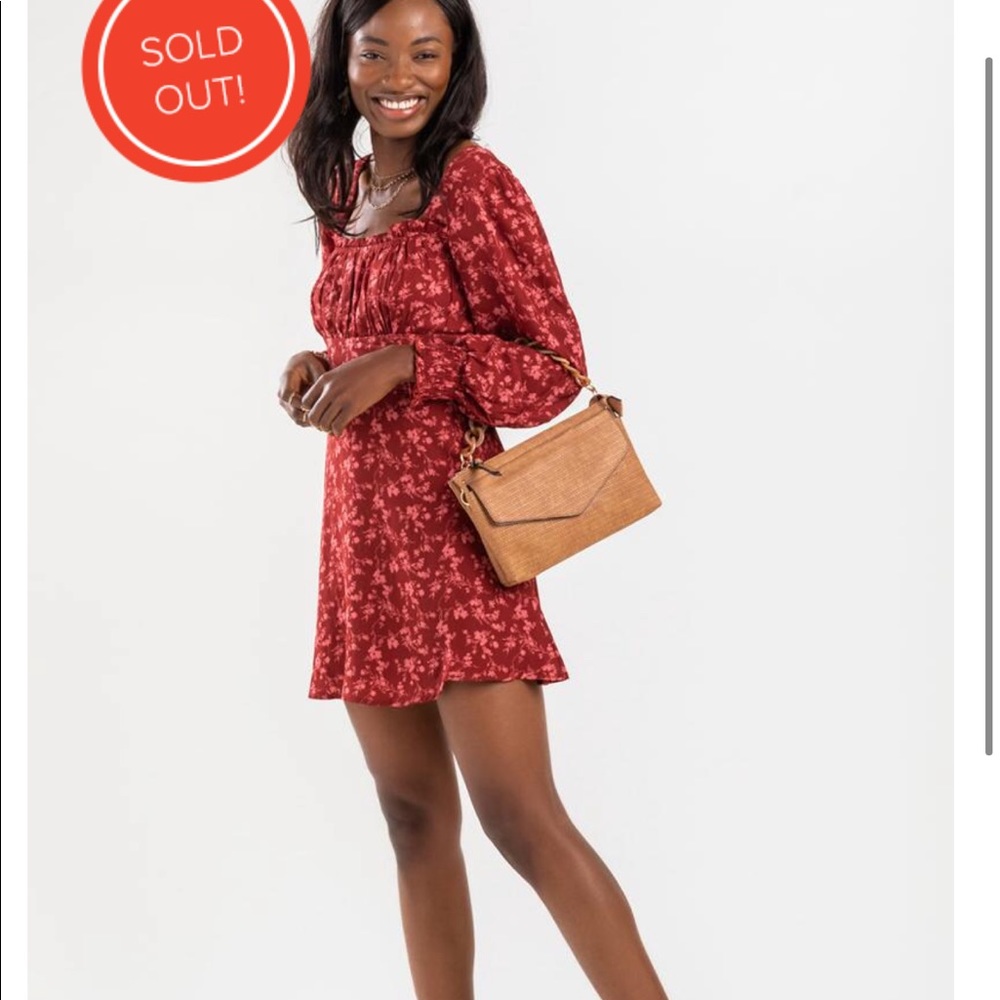 Francesca’s | Smocked Floral Mini Dress | Med